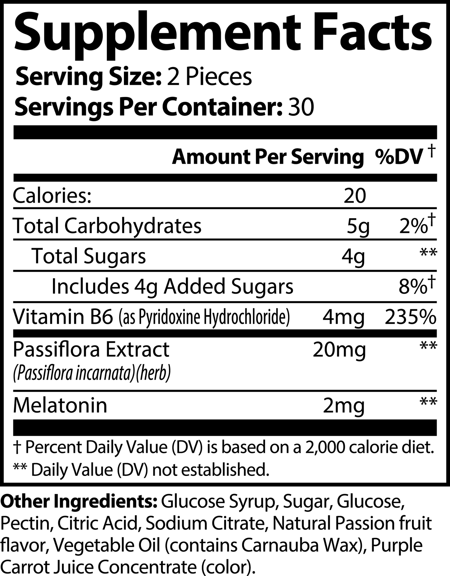 Sleep Well Gummies/ Gummies for sleeping well / Adult - Adult