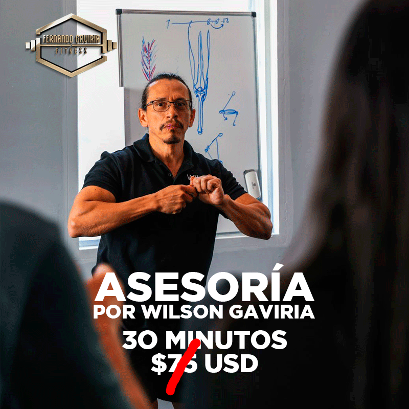 Asesorias de 30 minutos con el Coach Wilson Gaviria - Fernando Gaviria Fitness