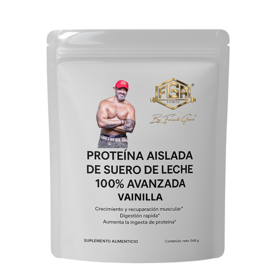 PROTEINA AISLADA DE SUERO DE LECHE 100% AVANZADA-VAINILLA/MÉXICO