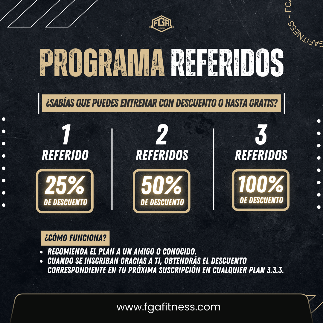 Plan de Entrenamiento 3.3.3 Plus Menú +