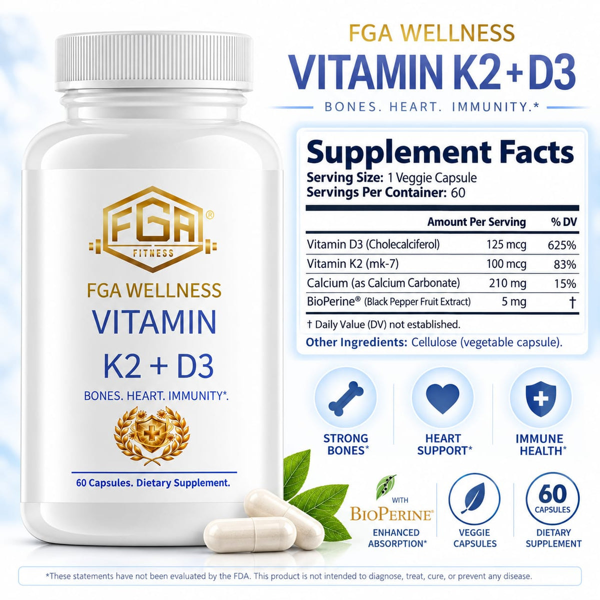 Vitamin K2 + D3