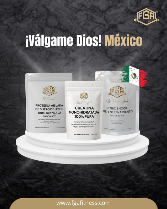 Kit ¡Válgame Dios! + Preentreno México