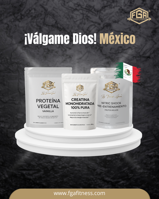 Kit ¡Válgame Dios! Vegano + Preentreno México