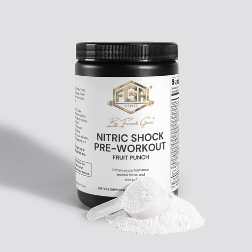 Nitric Shock Pre-Workout Powder (Fruit Punch) - Fernando Gaviria Fitness