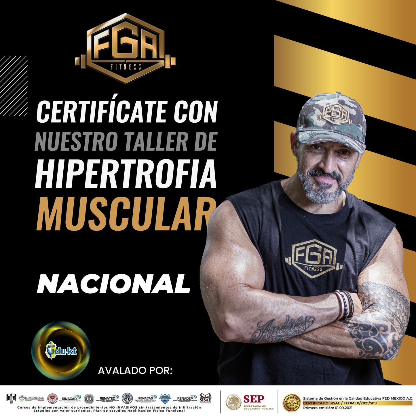 Certificación Nacional de Hipertrofia Muscular