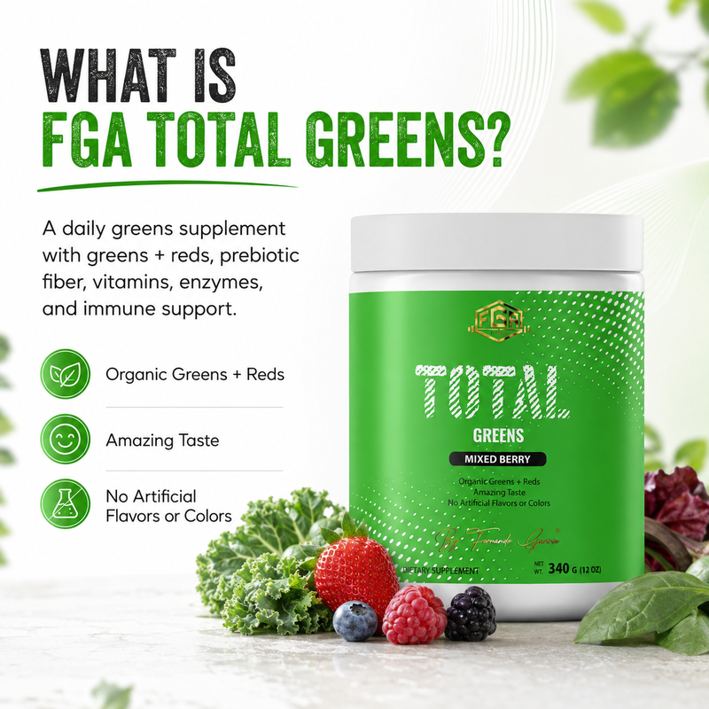 All-In/One Greens & Red SuperFood + Immune 270g Mixed Berry w/Natural Flavor