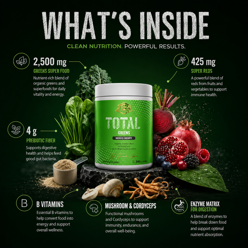All-In/One Greens & Red SuperFood + Immune 270g Mixed Berry w/Natural Flavor