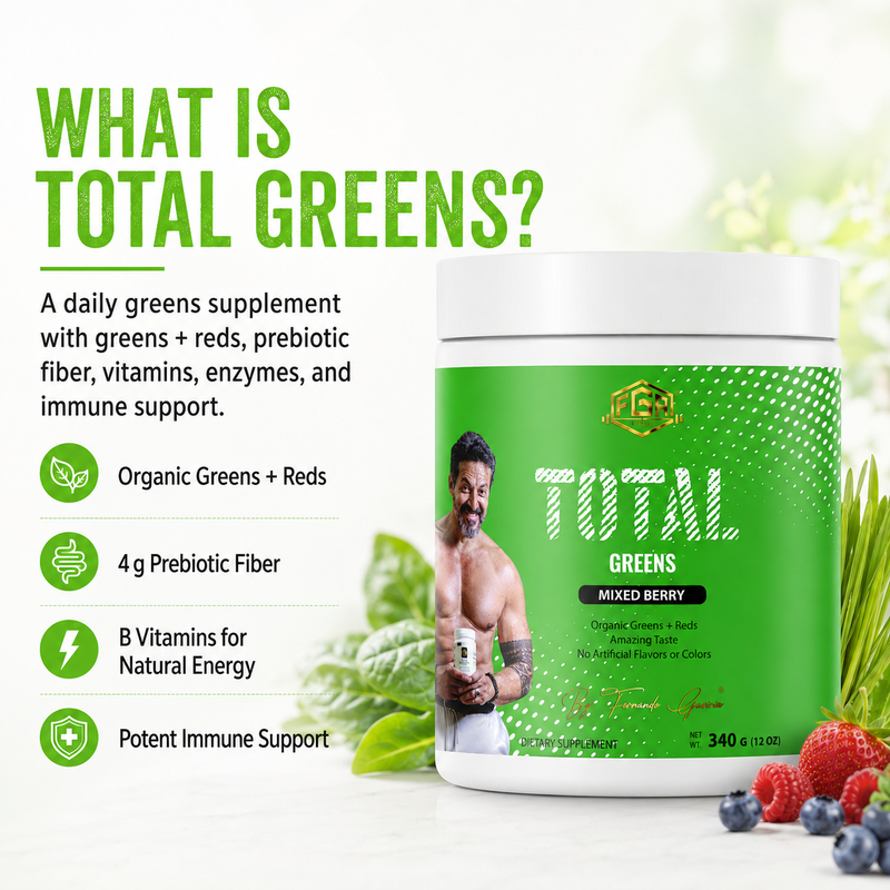 All-In/One Greens & Red SuperFood + Immune 270g Mixed Berry w/Natural Flavor