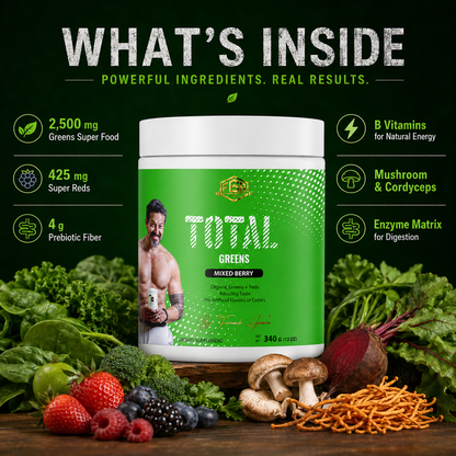 All-In/One Greens & Red SuperFood + Immune 270g Mixed Berry w/Natural Flavor