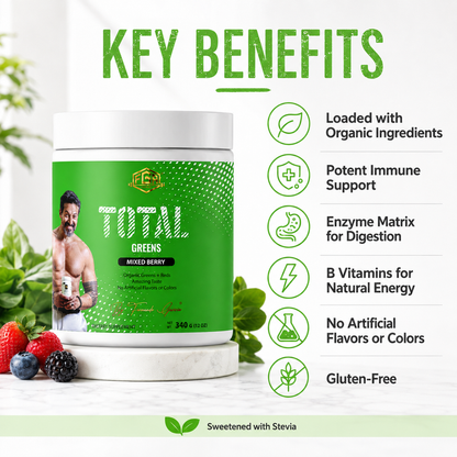 All-In/One Greens & Red SuperFood + Immune 270g Mixed Berry w/Natural Flavor