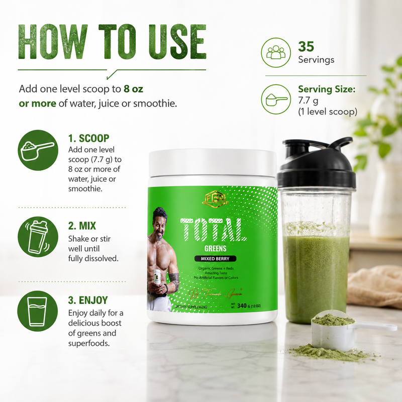 All-In/One Greens & Red SuperFood + Immune 270g Mixed Berry w/Natural Flavor