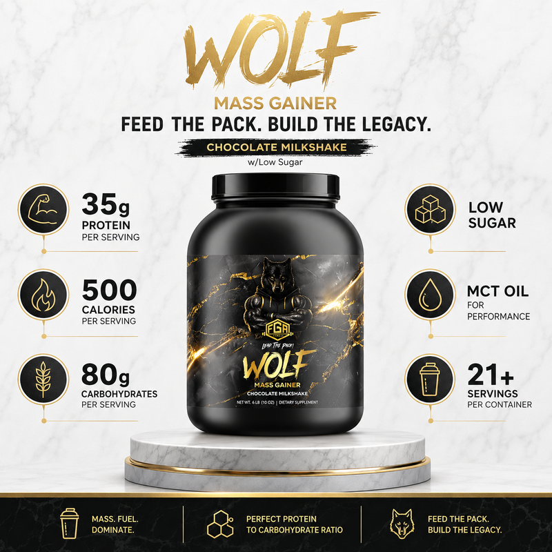 FGA Wolf - Mass Gainer Chocolate Milkshake