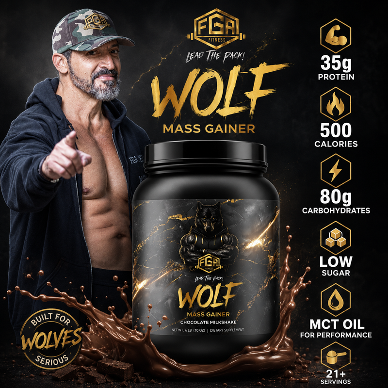 FGA Wolf - Mass Gainer Chocolate Milkshake