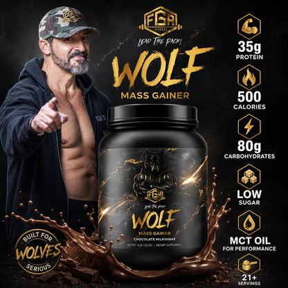 FGA Wolf - Mass Gainer Chocolate Milkshake
