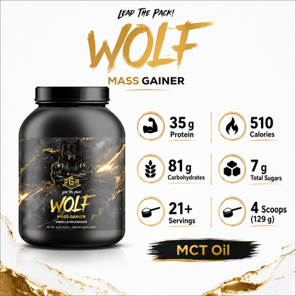 FGA Wolf - Mass Gainer Vanilla Milkshake