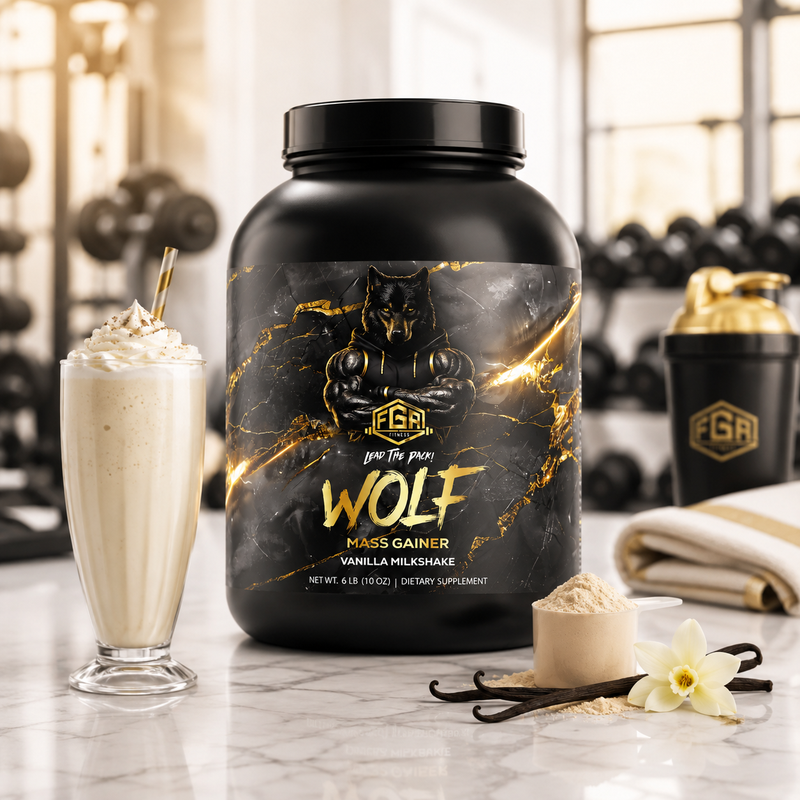 FGA Wolf - Mass Gainer Vanilla Milkshake