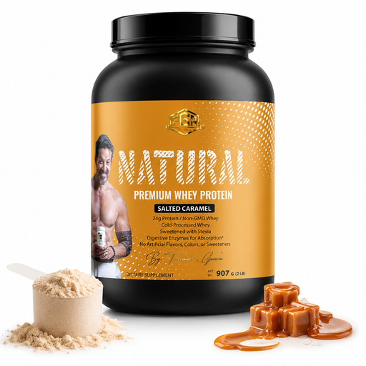 2lb Whey Natural Salted Caramel – 28 serv.