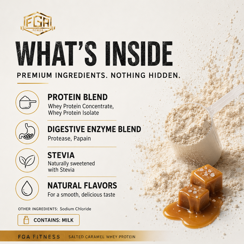 2lb Whey Natural Salted Caramel – 28 serv.