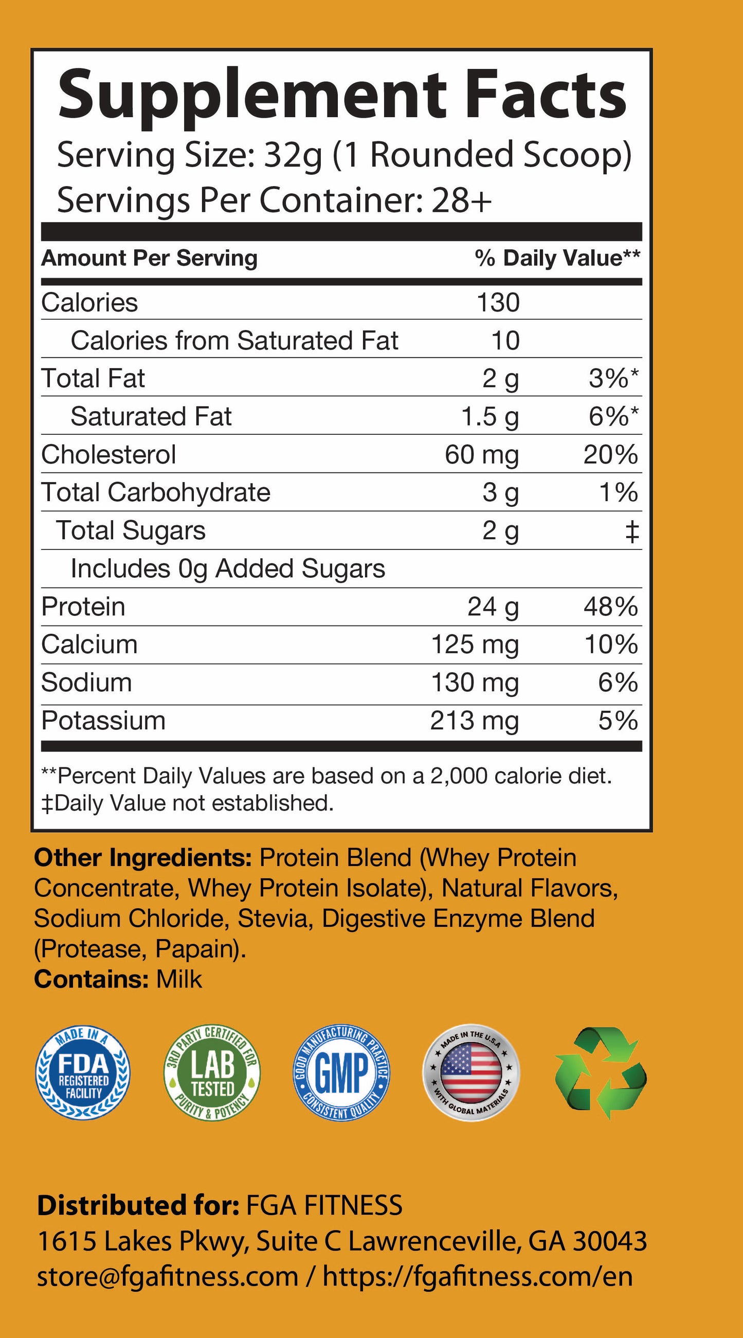 2lb Whey Natural Salted Caramel – 28 serv.