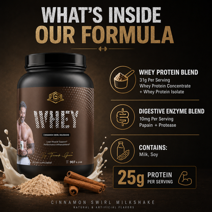 2lb Whey Cinnamon Swirl – 28 servings