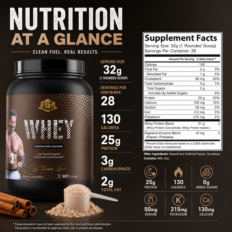 2lb Whey Cinnamon Swirl – 28 servings