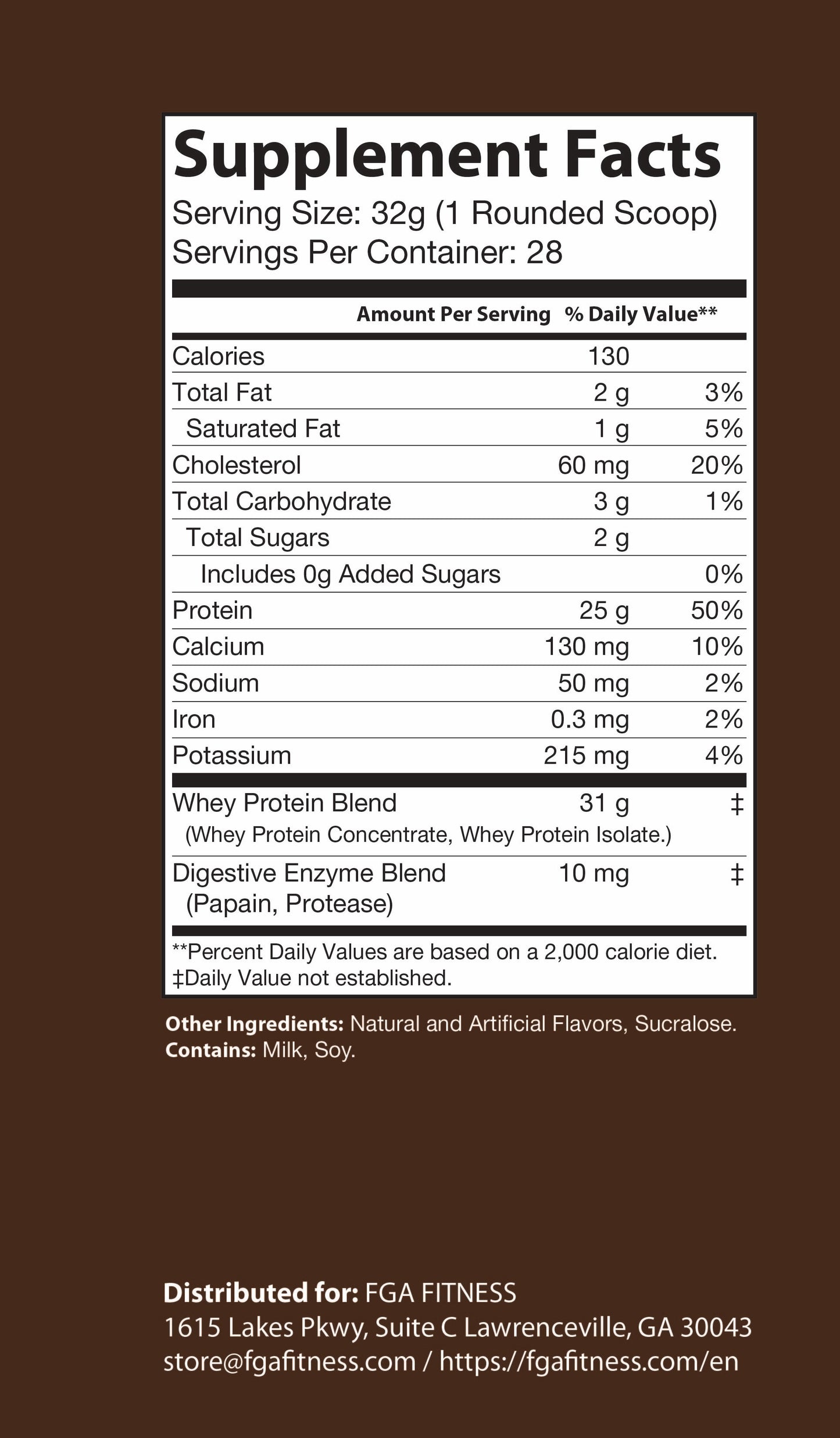 2lb Whey Cinnamon Swirl – 28 servings