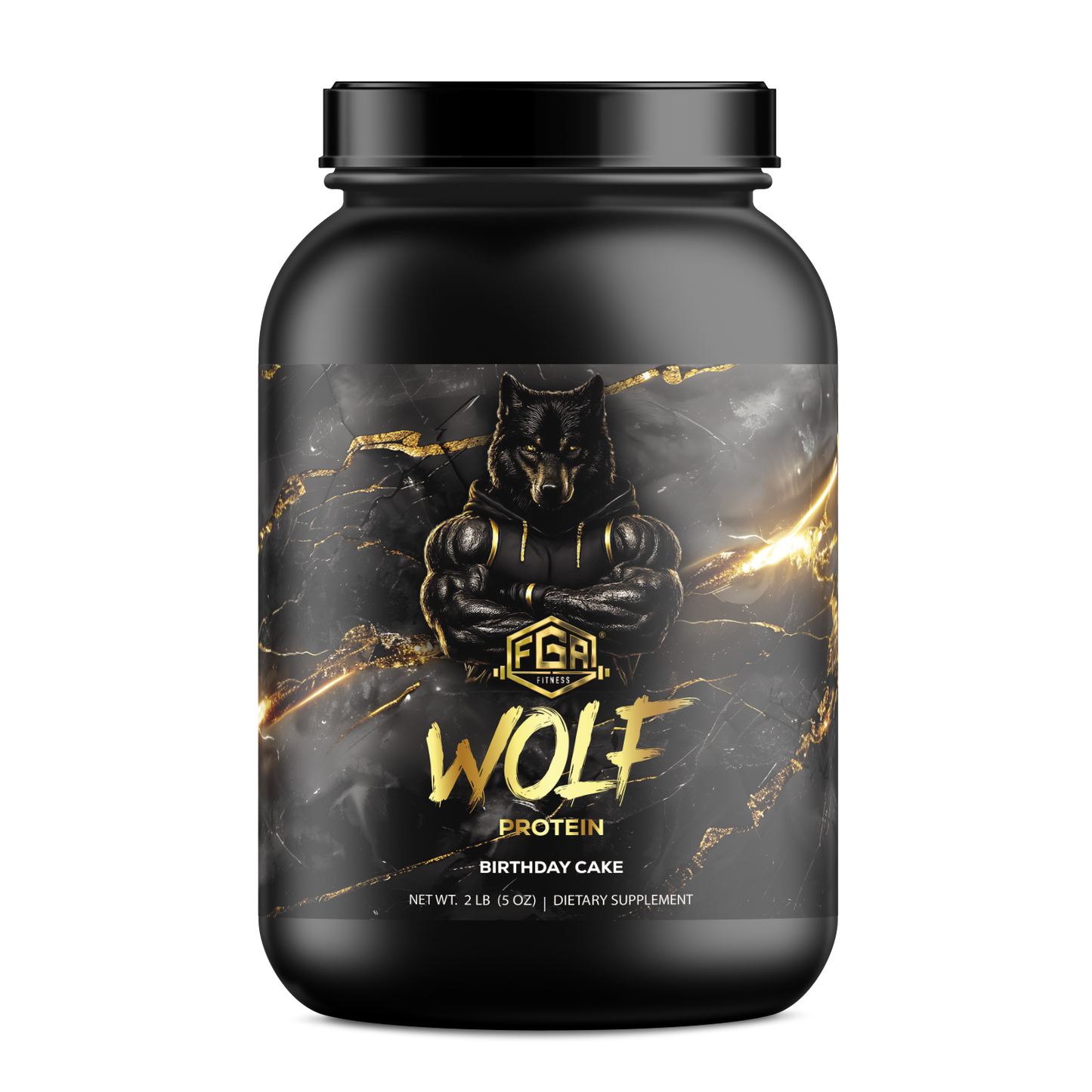 FGA Wolf - Protein Birthday Cake