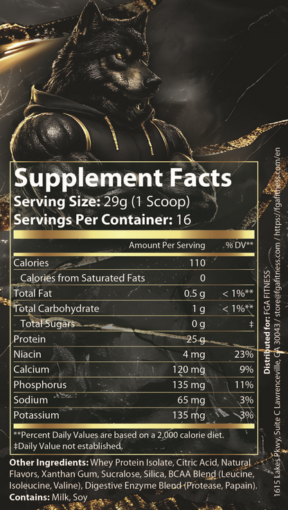 FGA Wolf - Whey Isolate Protein Berry