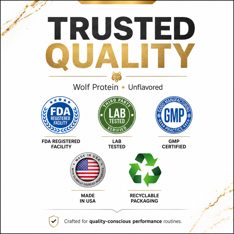 FGA Wolf - Whey Isolate Unflavored Protein