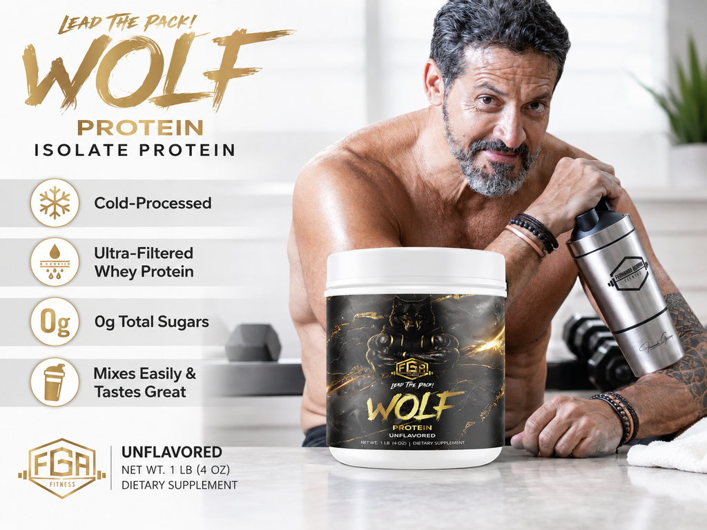 FGA Wolf - Whey Isolate Unflavored Protein