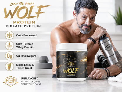 FGA Wolf - Whey Isolate Unflavored Protein