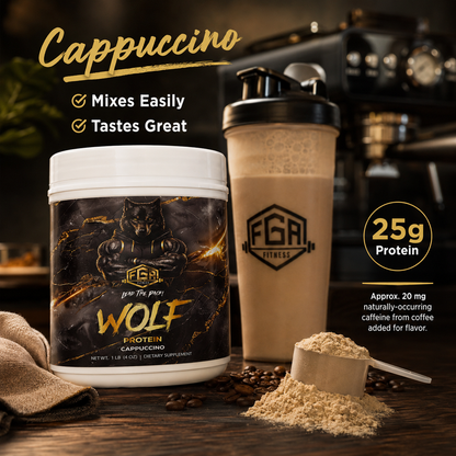 FGA Wolf - Whey Isolate Cappuccino Protein