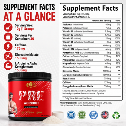 Pre-Workout (Watermelon)