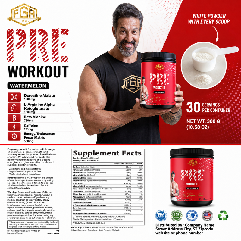 Pre-Workout (Watermelon)
