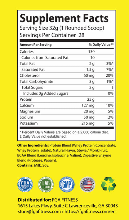 Whey Protein 2lb Vanilla