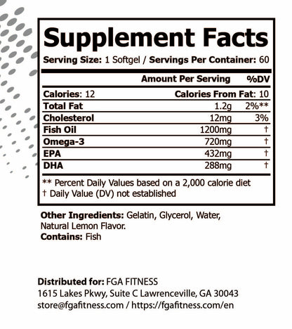 Omega 3 Fish Oil