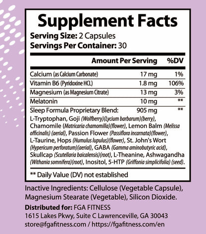Sleep Formula