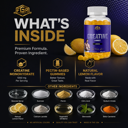 Super Creatine Gummies 1000mg