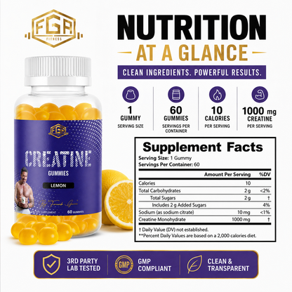 Super Creatine Gummies 1000mg