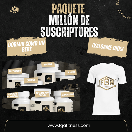 Kit de Suplementos Millón de Suscriptores