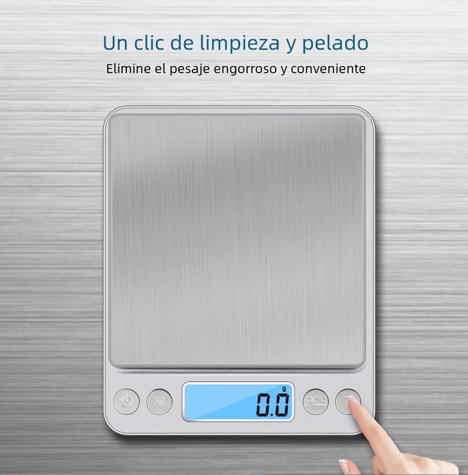 Báscula Digital para Alimentos - Precisión y Facilidad en Cada Medición