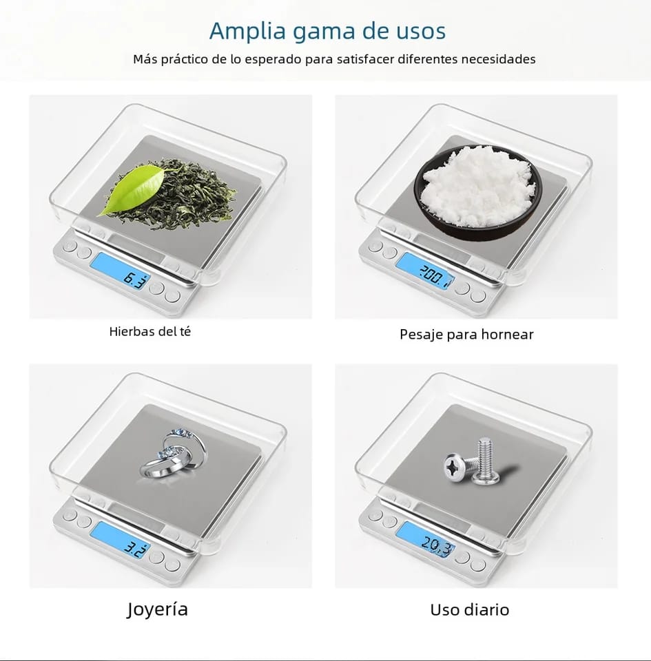 Báscula Digital para Alimentos - Precisión y Facilidad en Cada Medición