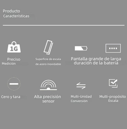 Báscula Digital para Alimentos - Precisión y Facilidad en Cada Medición