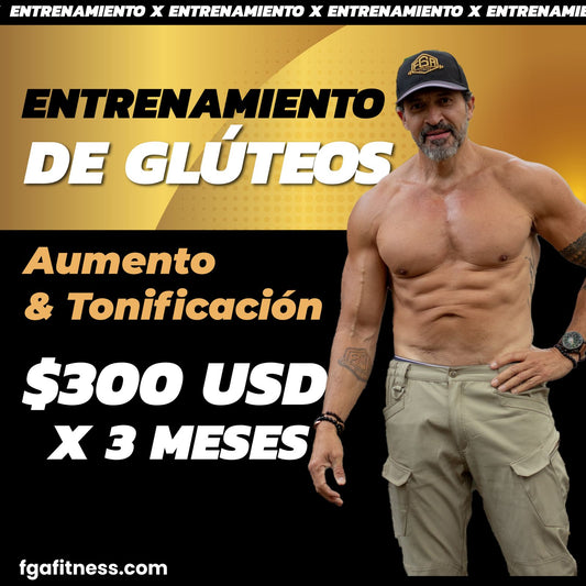 Plan de Entrenamiento Aumento y Tonificación de Glúteos