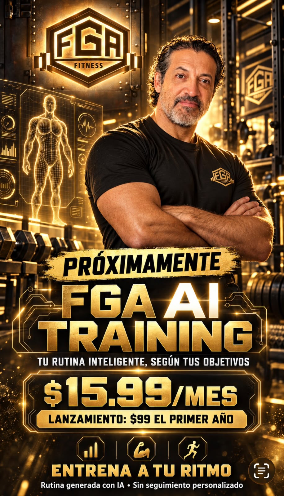 FGA AI Training: Tu Rutina Inteligente con IA | Rutina de Entrenamiento según tus Objetivos
