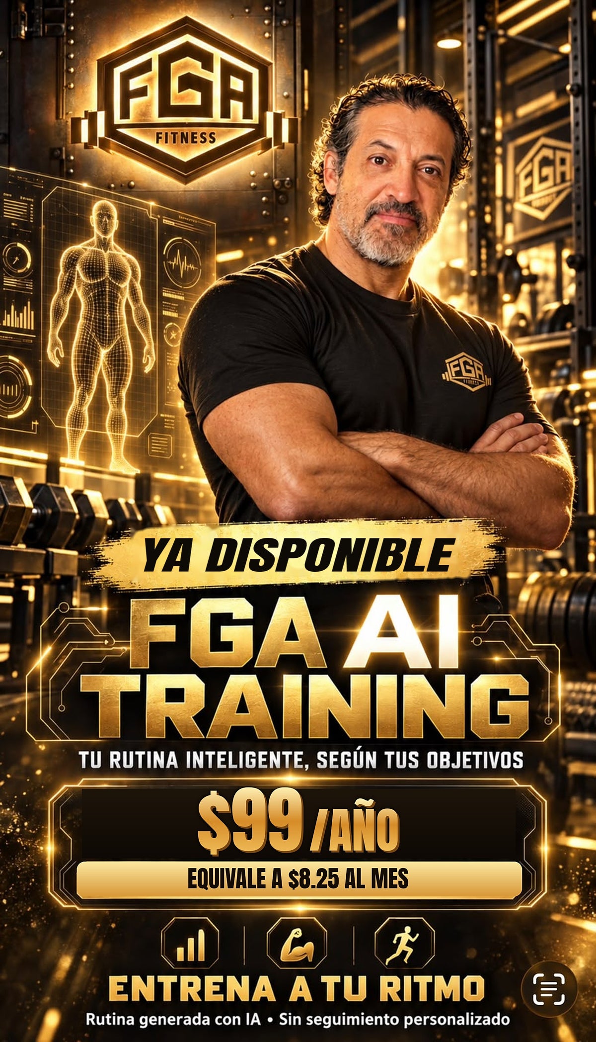 FGA AI Training: Tu Rutina con IA | Rutina de Entrenamiento accesible a su bolsillo