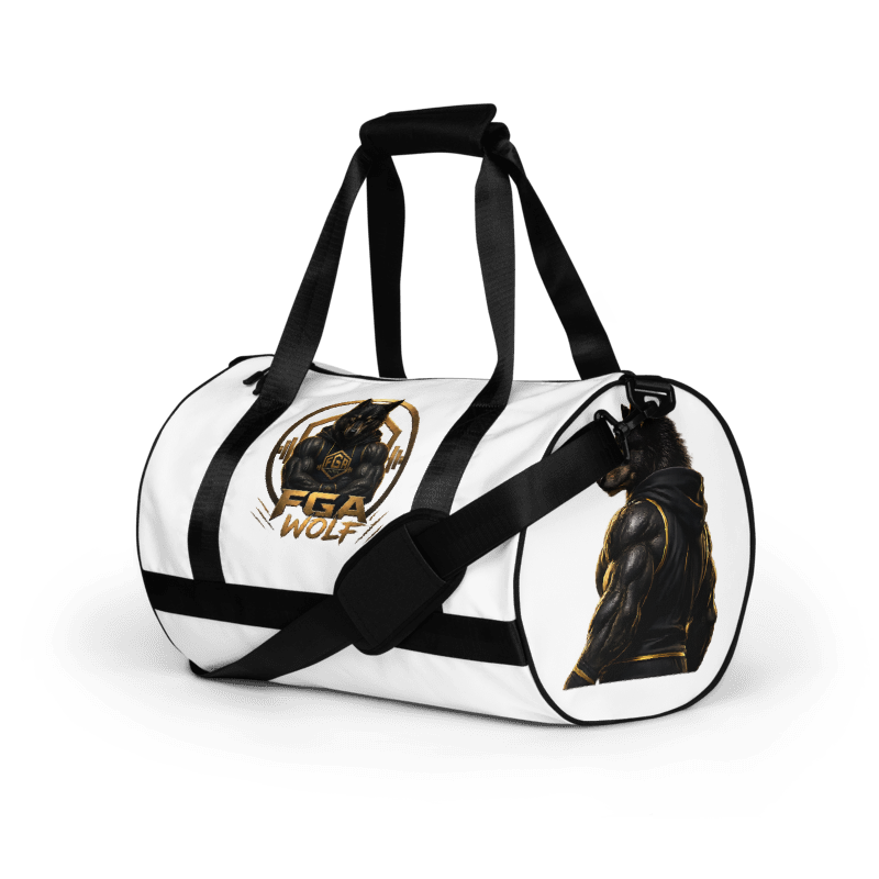 All-over print gym bag