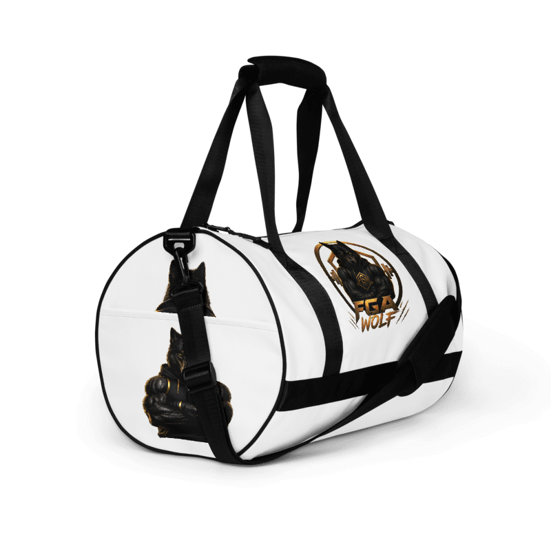 All-over print gym bag