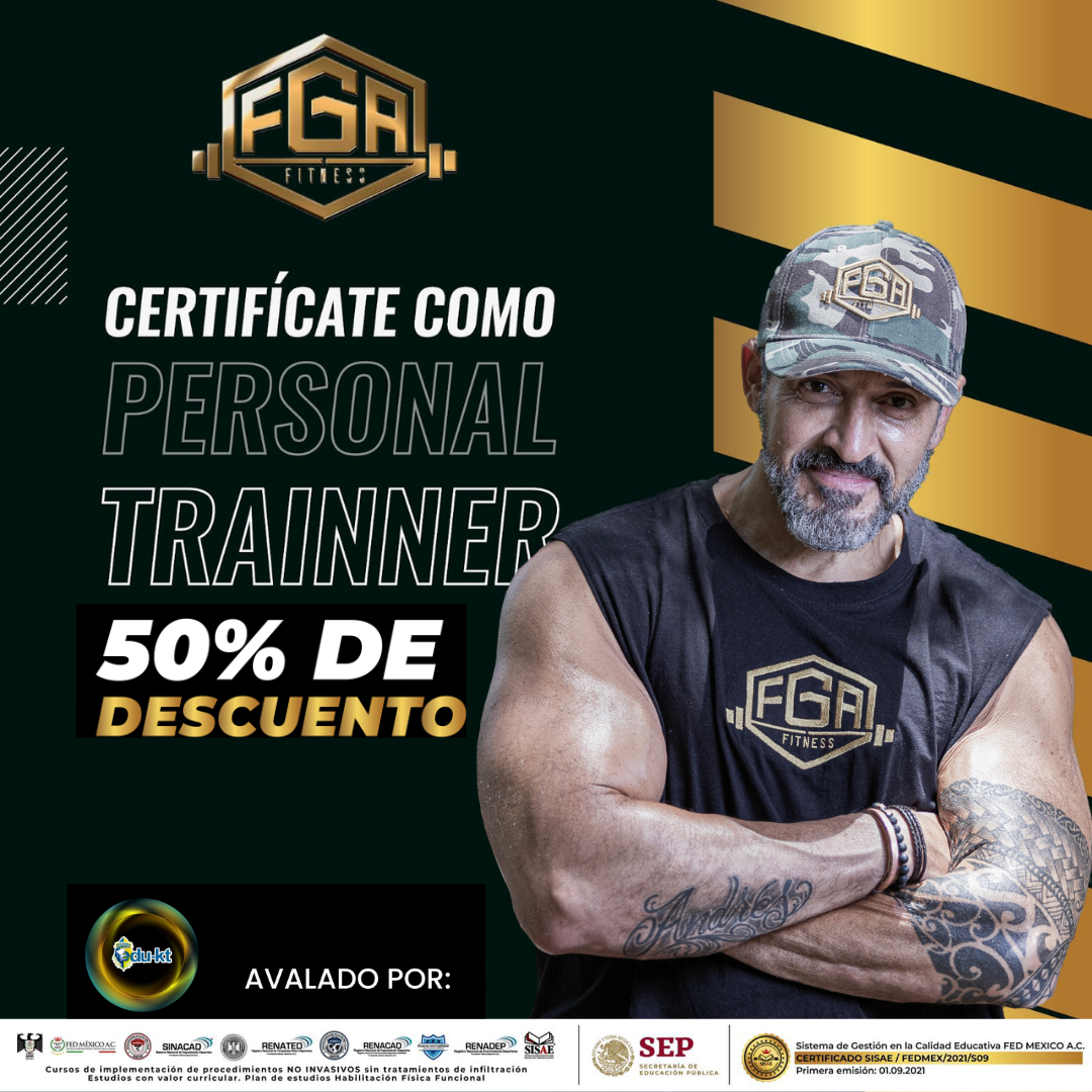 Inscripción Certificación Personal Trainer