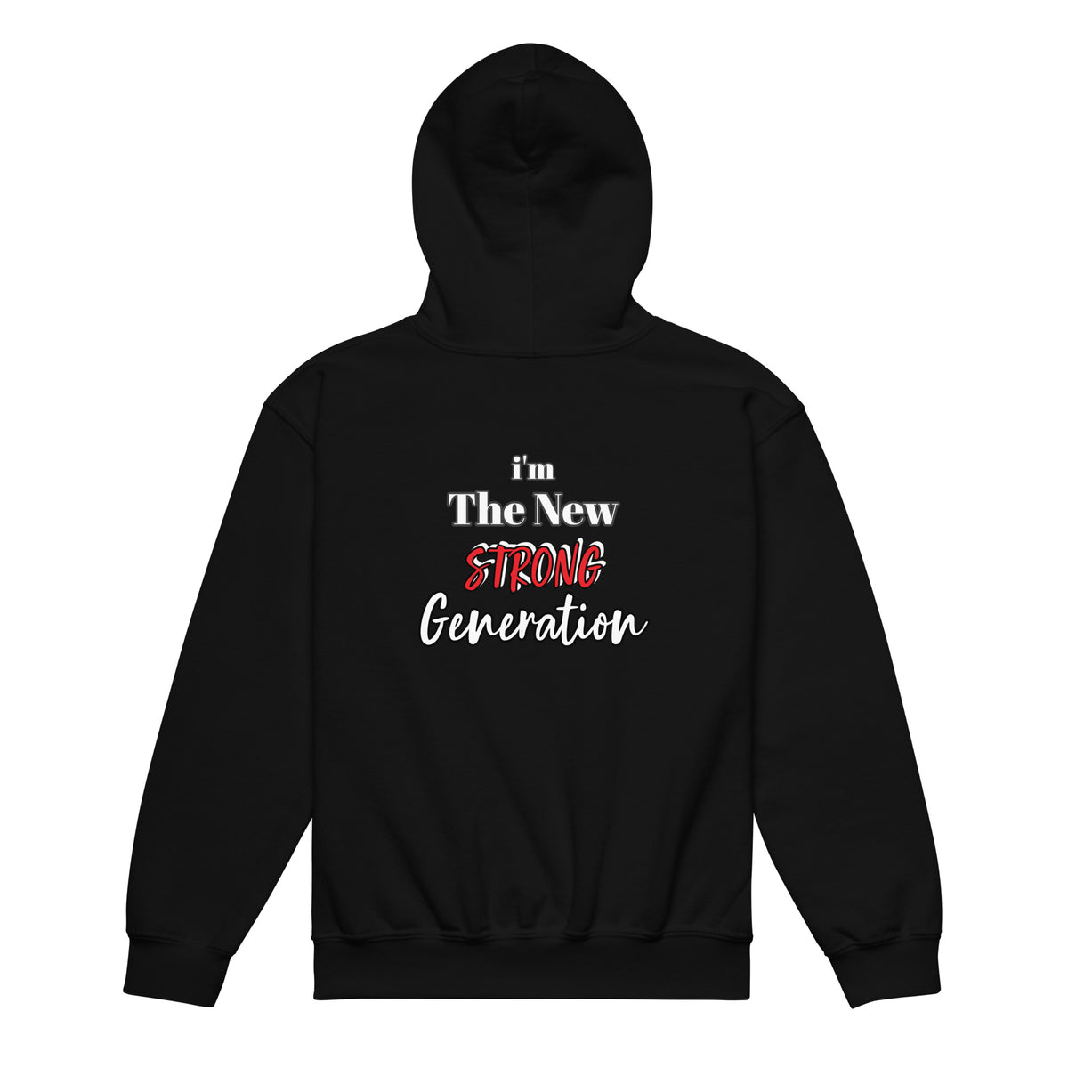 Hoodie para Niño - " I´m the new strong generation"